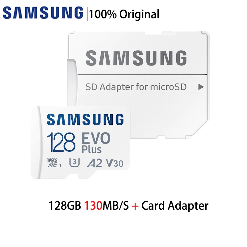 Samsung Carte Micro-SD EVO PLUS 64 Go avec adaptateur SD - Carte