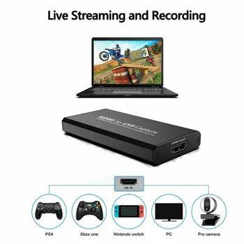 

4K HDMI To USB3.0 Video Capture Card Live Streaming Device For DSLR/PS4/Xbox Support Capture Format MJPEG