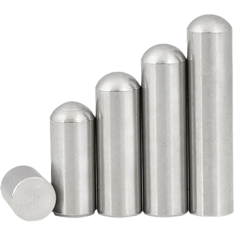 Stainless Steel M3.4 M3.5 M3.6 Round Head Solid Cylindrical Pin Locating Dowel Ball Head Needle Roller Thimble 4 5 6 10 20mm