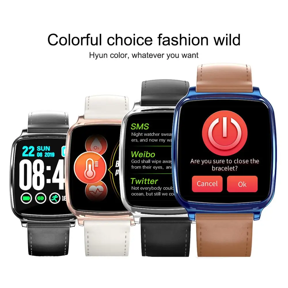 Smart Watch M8 Heart Rate Monitor Fitness Tracker SmartWatch Waterproof Sports Smart Band Color Full Screen Touch Smart Bracelet