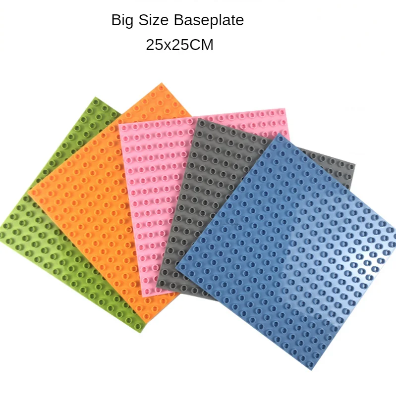 

Kyara 16*16 Blocks Base Plate DIY Bricks Plastic Baseplates Construction Building Blocks Plate Toys for Children Gifts