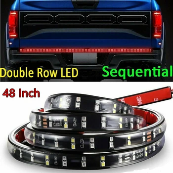 

180 LED LED lights Strip Turn Signal Brake Reverse Bar DC 12V Waterproof