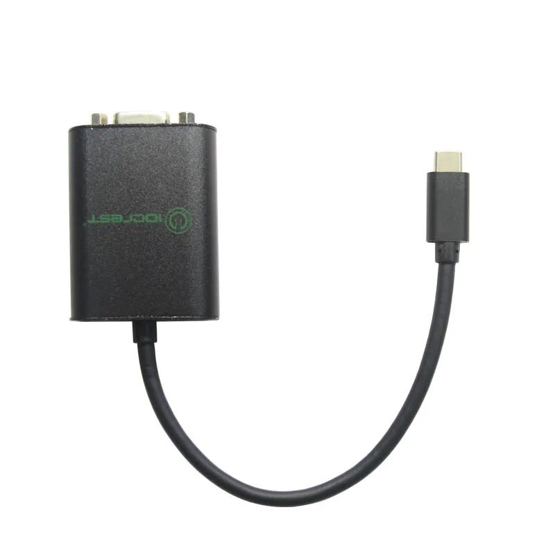 Алюминиевый Чехол USB 3,1 type-C для адаптера VGA DP Alt Mode 1080P для Apple Macbook
