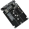 mSATA to SATA adapter m2 m key m.2 SSD to SATA adapter card mSATA m.2 m2 NGFF to USB Converter for mSATA+M.2 2 in 1 SSD HDD ► Photo 3/6