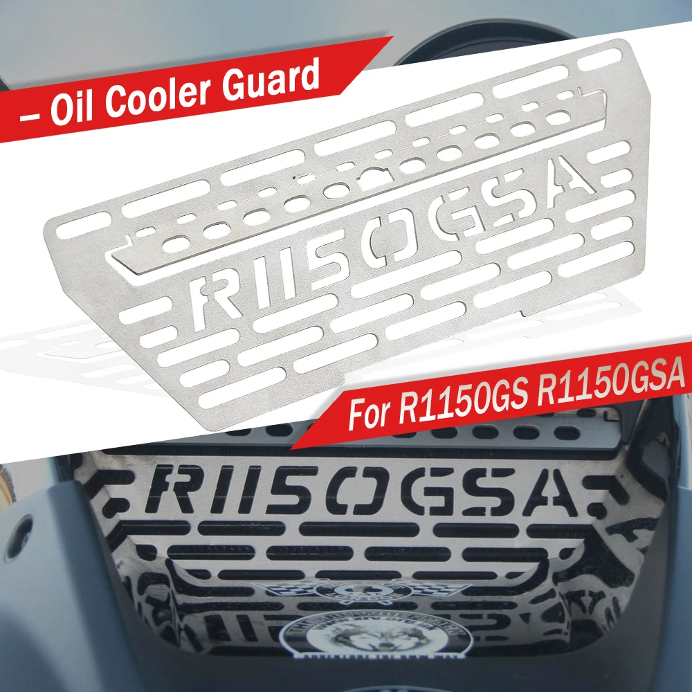 Nuovo Per Bmw R1150Gsa R1150Gs Protezione Protezione Radiatore Olio R 1150 Gs R 1150 Gs R 1150 Gs Accessori Moto Argento Tutti I Modelli