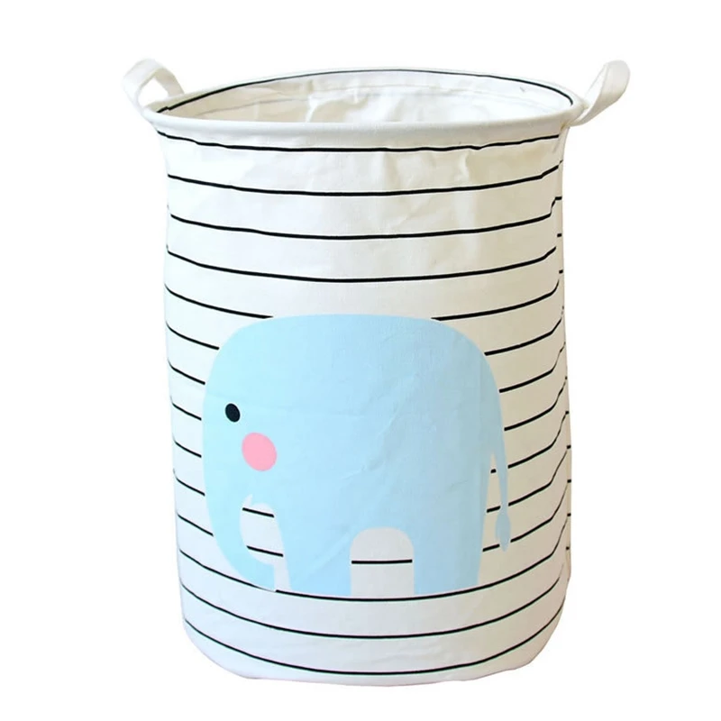 Fabric Laundry Basket Waterproof Basket for Toys Baby Dirty Clothes Baskets Laundry Hamper Picnic Basket