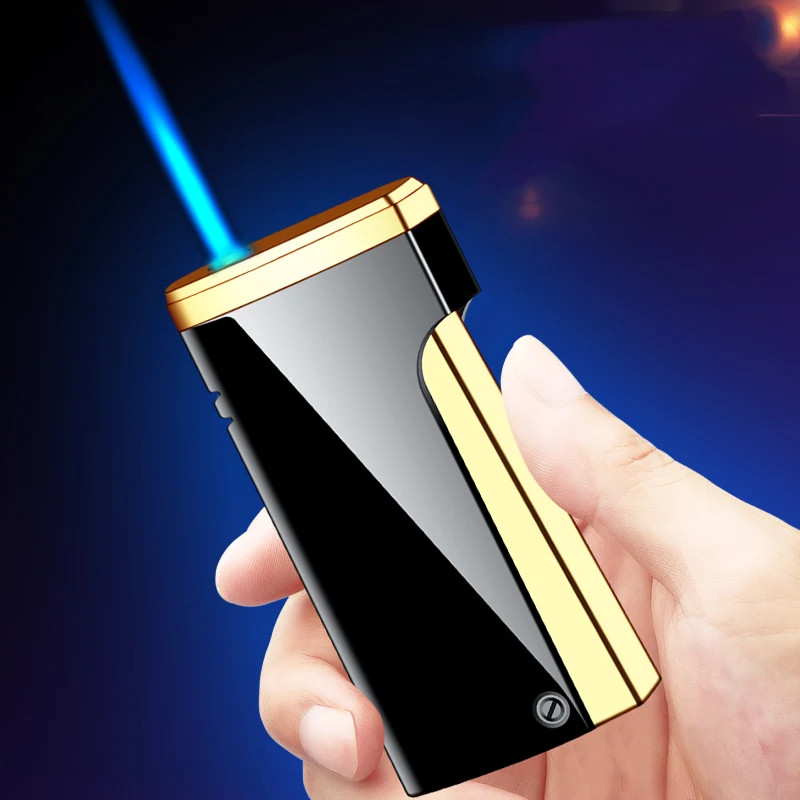 2020 New Gas Lighter Torch Turbo Lighter Cigar Smoking Lighters Metal