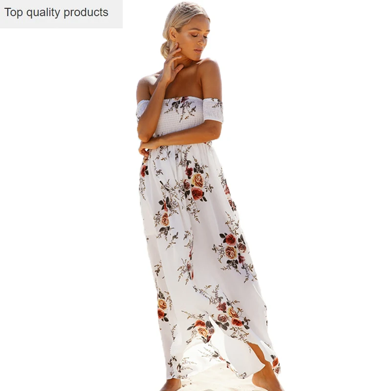 Шифоновое длинное платье для женщин с открытыми плечами длинные платья Vestidos