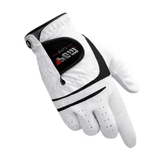 1 шт. мужские регулируемые противоскользящие перчатки для гольфа эластичные мягкие тренировочные дышащие спортивные синтетические кожаные перчатки для отдыха на открытом воздухе