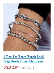 Boho Beach Wave Shell Anklets Set For Women Shell Anklet Bracelets On The Leg Bohemian Foot Ocean Jewelry Gift