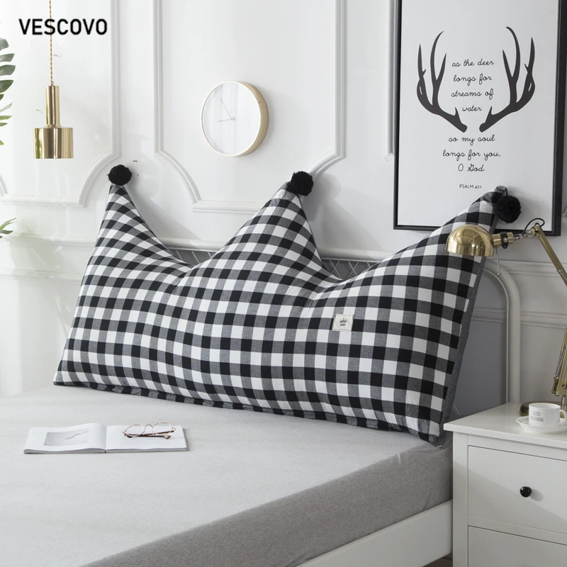 VESCOVO детская комната Твин Королева длинная подушка мягкая подушка большая подушка для спины 180 см