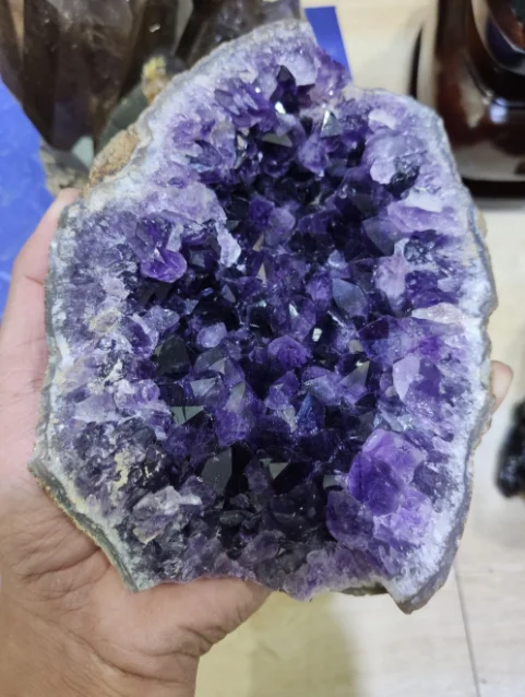 1 шт аметистовый кластер 800 г