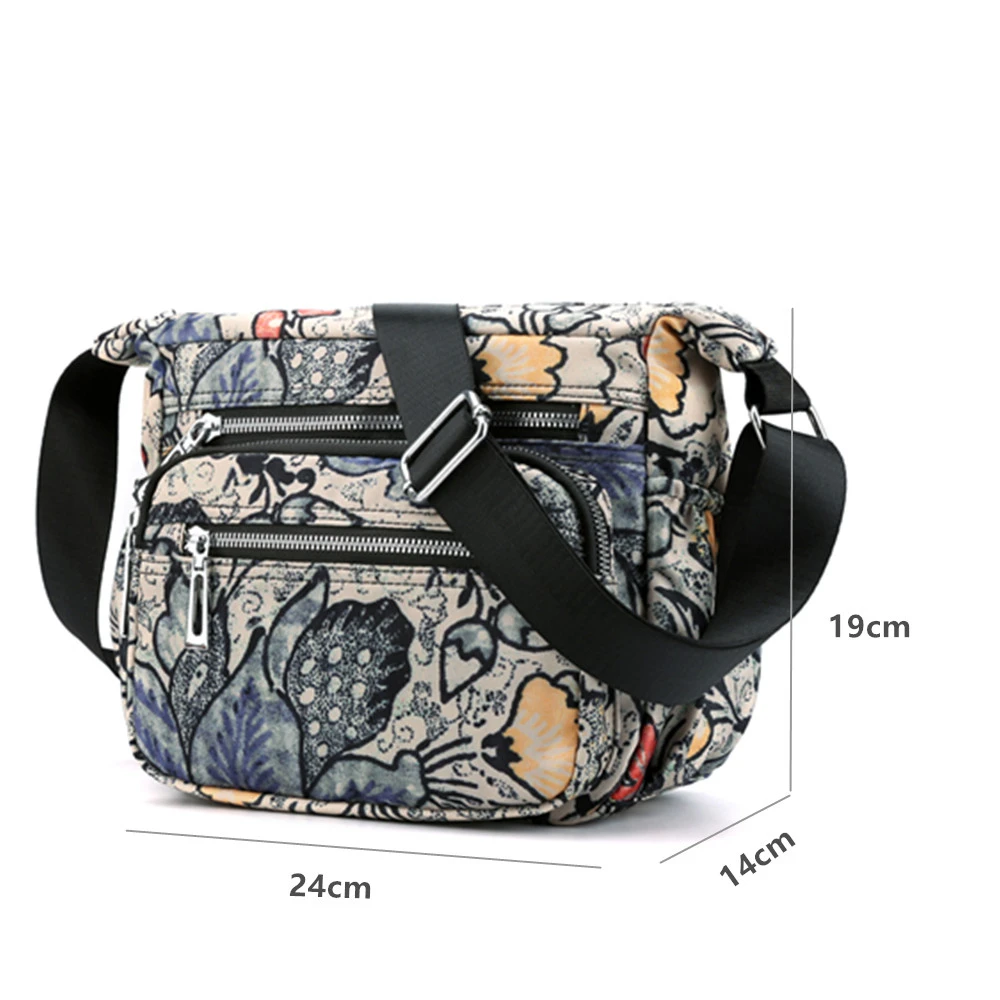 Nylon Shoulder Bag For Women Waterproof 