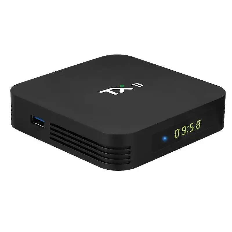 Tanix TX3 S905X3 Smart tv Box 4K 8K HDMI2.1 4G+ 32G 4G+ 64G медиаплеер для Android 9,0 WiFi телеприставка