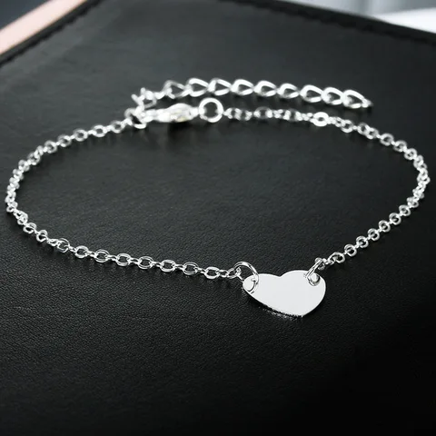 Simple Streetwear Elegant Pearl bracelets Silver Color Beads Chain For Womens Goth Chain On The Hand Charm Jewelry 2021 Kpop