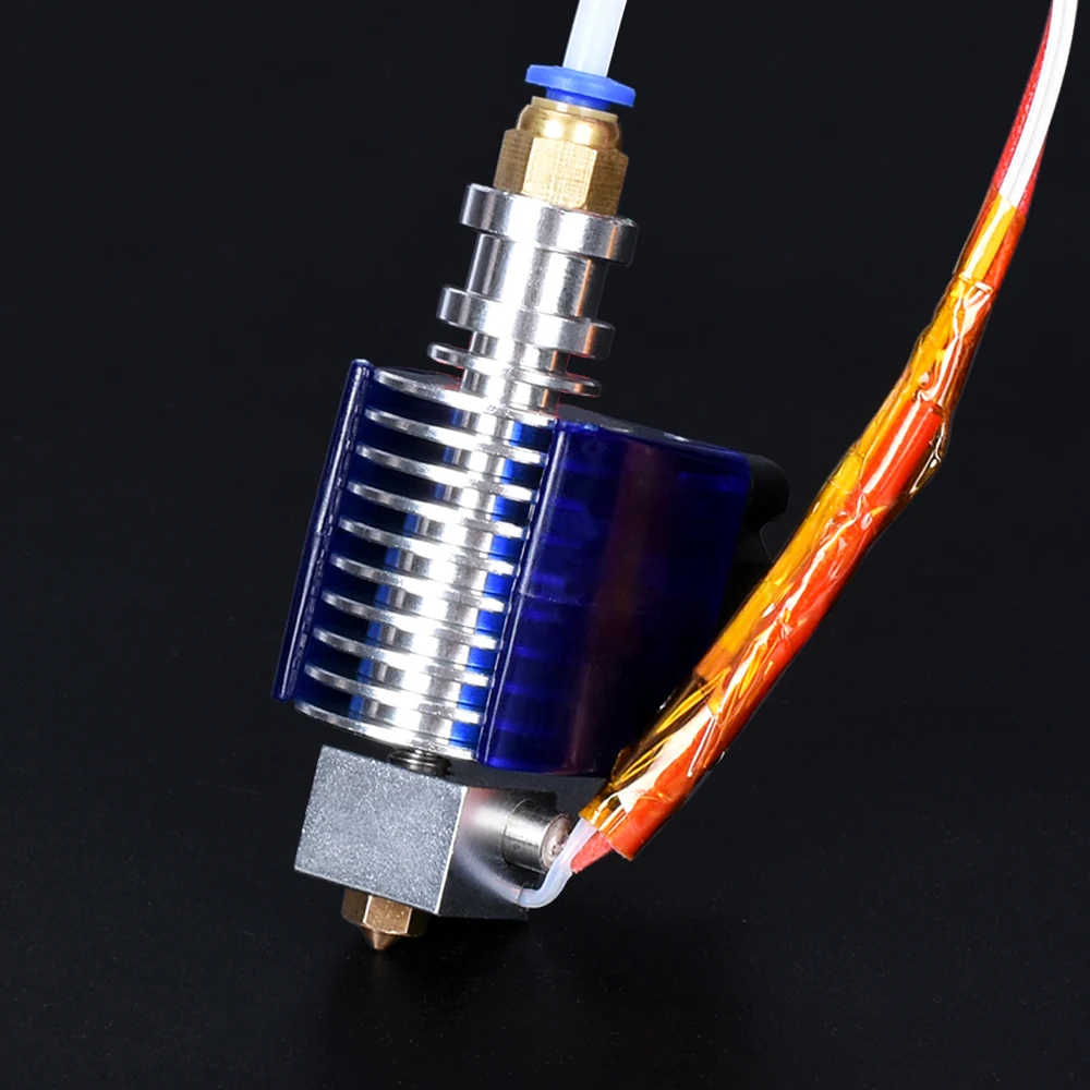 Высокое качество V5 прямого горла Тепловой разрыв MK8 1,75 мм Hotend для 3d принтеров части V5 экструдер j-головка подачи трубки все металлический блок