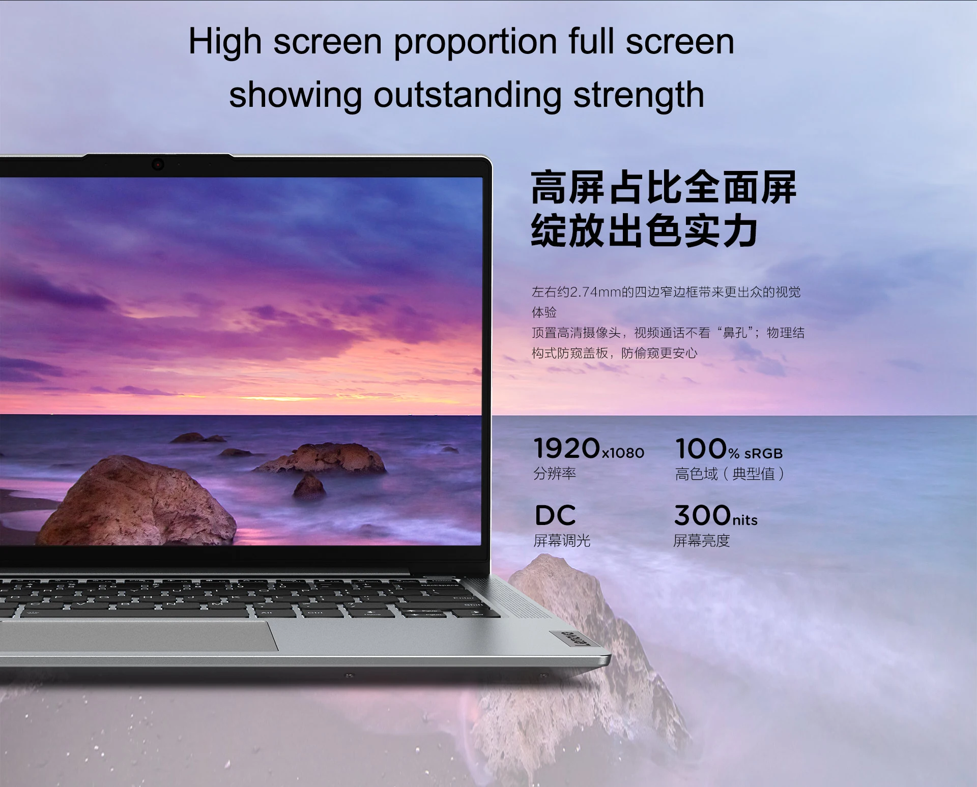 2021 Latest Laptop Lenovo Xiaoxin Air 14 AMD Versiion With Ryzen 5 5000 Series 7nm Processor OR i5 16GB Ram HDMI WiFi 6 Metal 3
