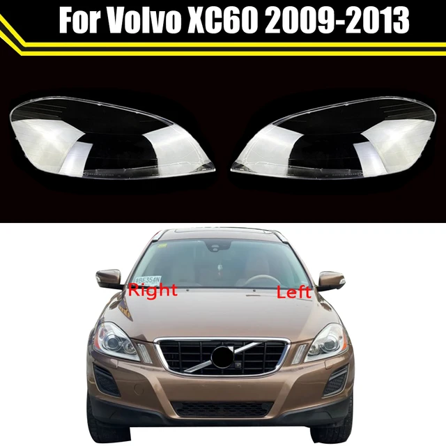 For Volvo XC60 2009~2013 Transparent Lampshade Headlamp Cover Lamp Shade  Car Headlight Shell Cover Lens Plexiglass Light Caps - AliExpress