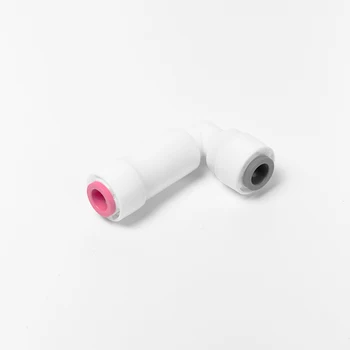 

1PCS 1/4"-1/4" L type elbow check valve water purifier one-way valve reverse penetration quick connector water fittings