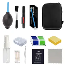 19pc/set Camera Cleaner Kit DSLR Lens Digital Camera Sensor Cleaning Kit for Sony/Fujifilm/Nikon Canon DV Cameras Clean Set