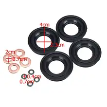 Ford Transit Connect 1.8 TDCi Common Rail Diesel Injector Washers seals x 4