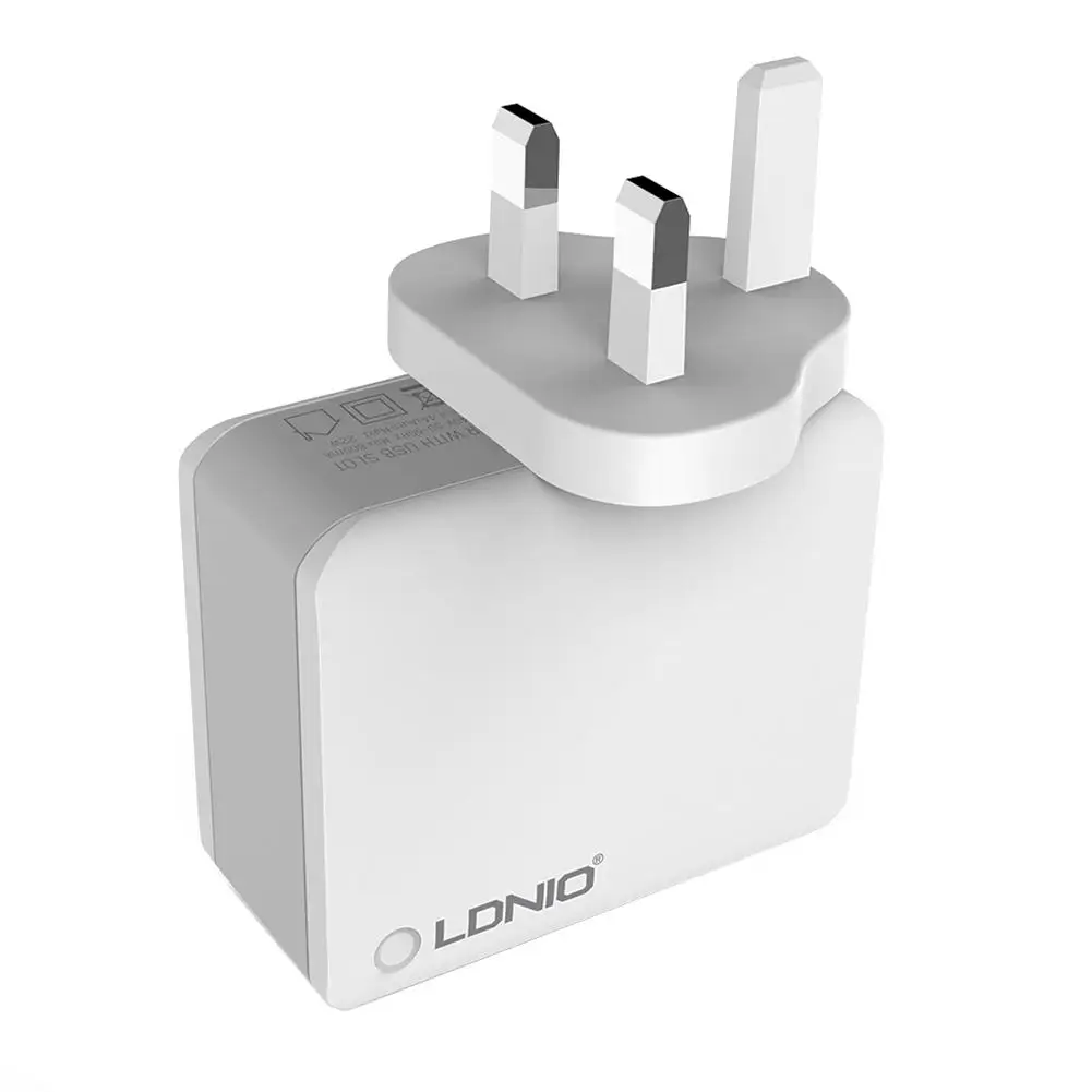 Для LDNIO адениума A4403 5 V/4.4A 22W 4-Порты и разъёмы универсальное USB Сетевое зарядное Зарядное устройство Быстрая зарядка DC адаптер питания AC DC Зарядное устройство