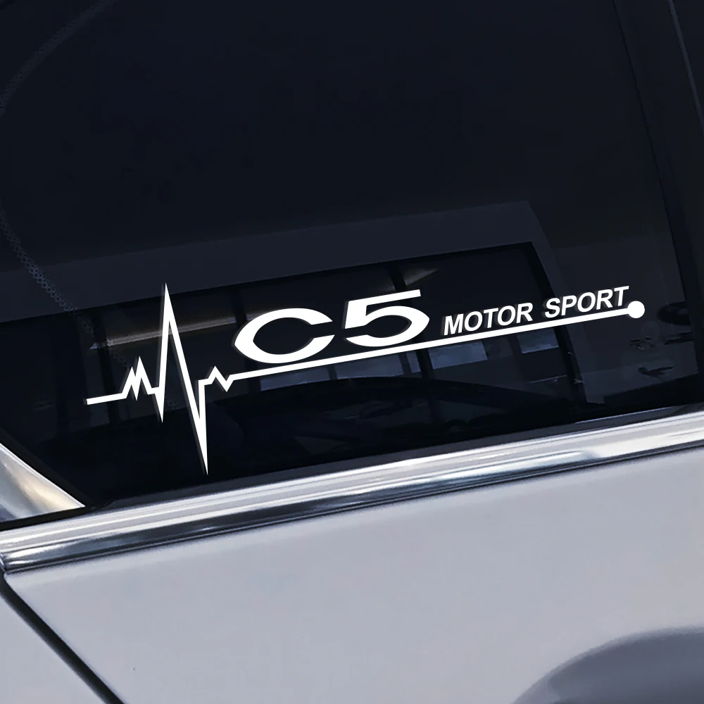 Комплект из 2 предметов Спортивные машины украшеющие наклейки для Citroen C5