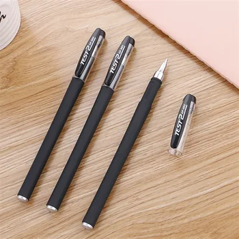 

60 Pcs Per Set Wholesale Office Stationery Signature Pen Learning Water-Based or Black Blue or Red Student Gel Pen