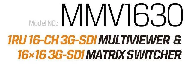 MMV1630  Matrix Switcher 2