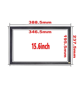

15.6 inch infrared touch overlay 16:9 ir touch screen kit frame for ATM POS system touch panel for monitor TV compiture tv