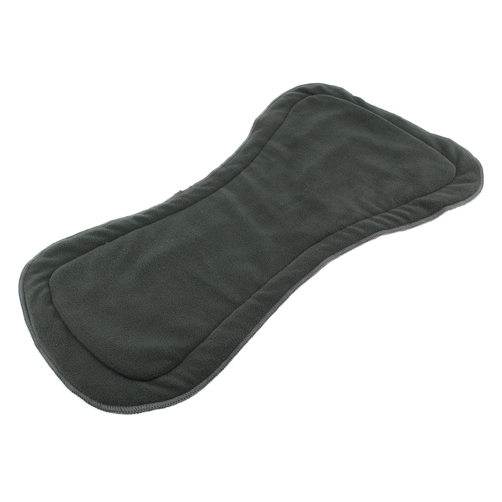 Washable Adults Cloth Diaper Insert Liners Incontinence Bamboo Charcoal Nappy Changing Pad 2