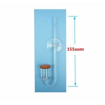 

New 4 In 1 Acrylic Aquarium CO2 Diffuser 5mm Thickness CO2 Dioxide Atomizer Check Valve Replacement Exchange Aquarium Plant Tank
