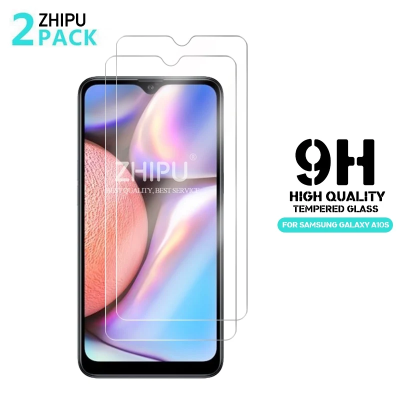 2 шт закаленное стекло для Samsung Galaxy A10S протектор экрана 2.5D 9H защитная пленка |