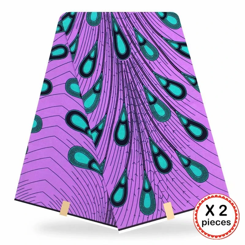 Анкара африканская ткань 12 ярдов Хлопок Нигерия стиль шитье Африканский Воск Печать Ткань Гана для свадебная одежда платье 91812