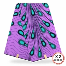 Анкара африканская ткань 12 ярдов Хлопок Нигерия стиль шитье Африканский Воск Печать Ткань Гана для свадебная одежда платье 91812