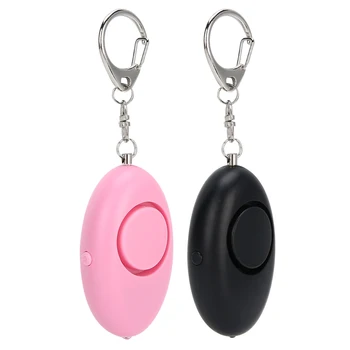 

Massager Treatment Security Alarm Key Chain Women Elderly Emergency Safety Alarm With LED Light Massager Relaxation