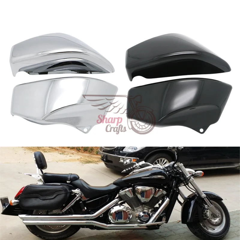 Мотоциклетные батареи Боковая крышка Кепки для Honda VTX 1800 VTX1800 R/S/N/F/T Ретро говорил