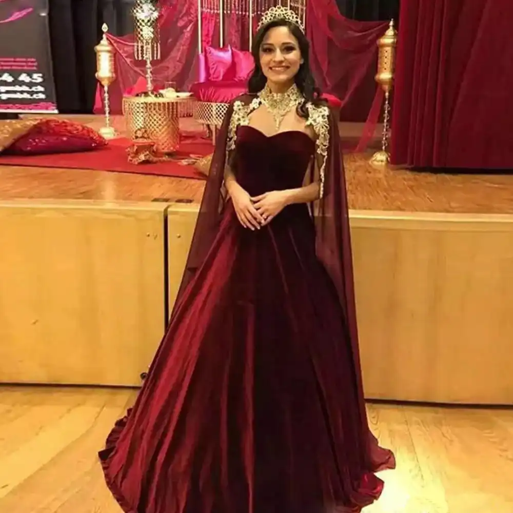 velvet formal gown