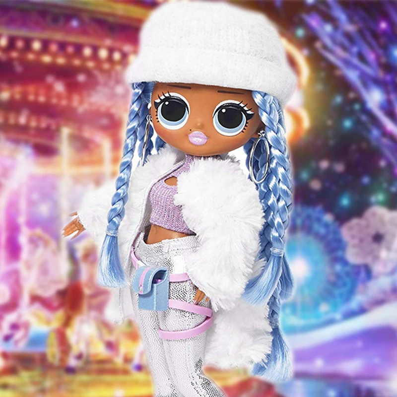 L.O.L. Surprise! O.M.G. Winter Disco Cosmic Nova Fashion Doll With Sister - 25 Surprises, Reusable Playset