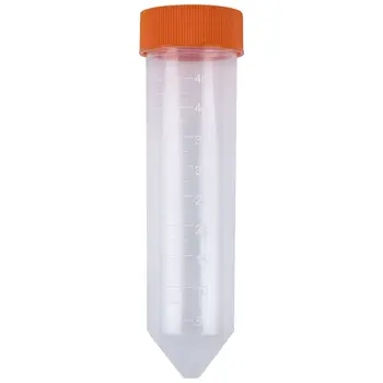 

20 Pcs 50ml Conical Bottom Plastic Graduated Centrifuge Tube with Screw Cap
