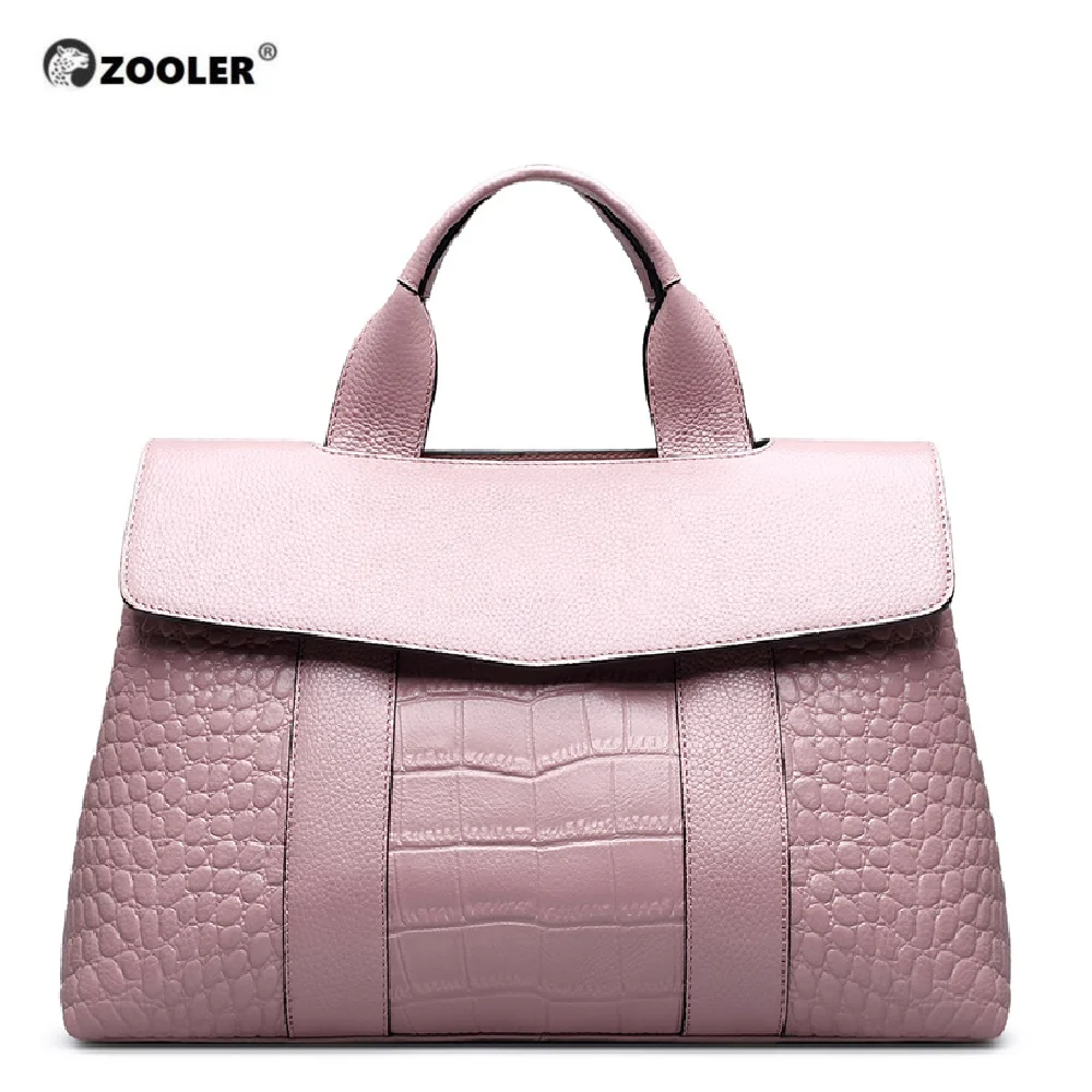 Beste Zooler Koe Lederen Dames Handtassen Vrouwen Echt Lederen Tassen Totes Messenger Bags Hign Kwaliteit Designer Luxe Merk Tas #5039
