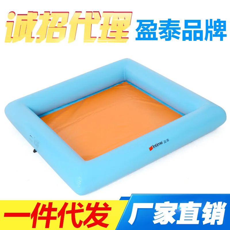 

Intime Children Inflatable Play Sandbox Large Outdoor Thick Gap Former sha tan chi Swimming Pool Play Fishing Pool