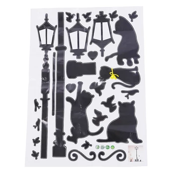 

Lamp&Cat Bird Removable Wall Sticker Decal Kids Boys Girls Room Home D¨¦cor