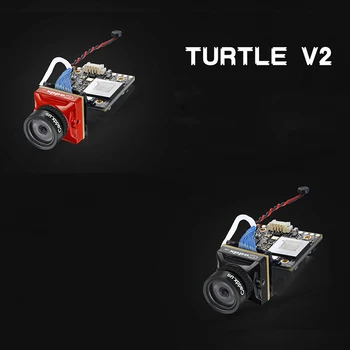 

Caddx Turtle V2 1080p 60fps FOV 155 Degree Super WDR Mini HD FPV Camera OSD Mic for RC FPV Drone Accessories