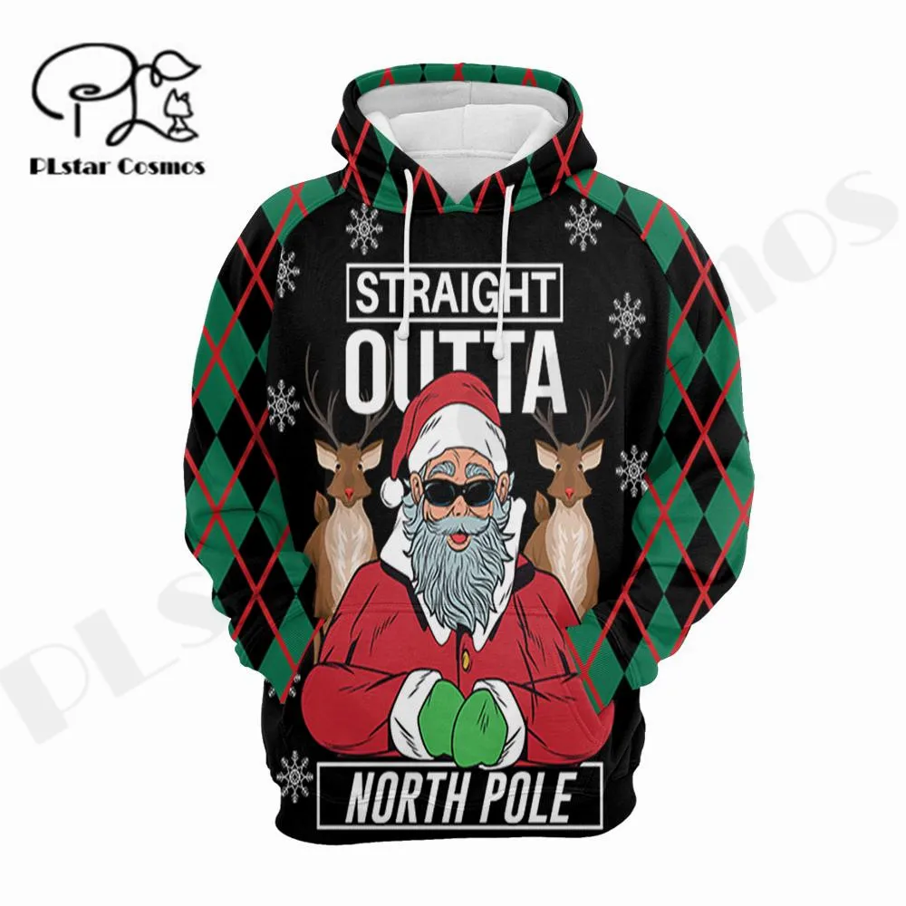 PLstar Cosmos 3DPrinted 2021Newest Christmas Satan Art Unique Unisex Streetwear Pullover Harajuku Hoodies/Sweatshirt/Zip -6