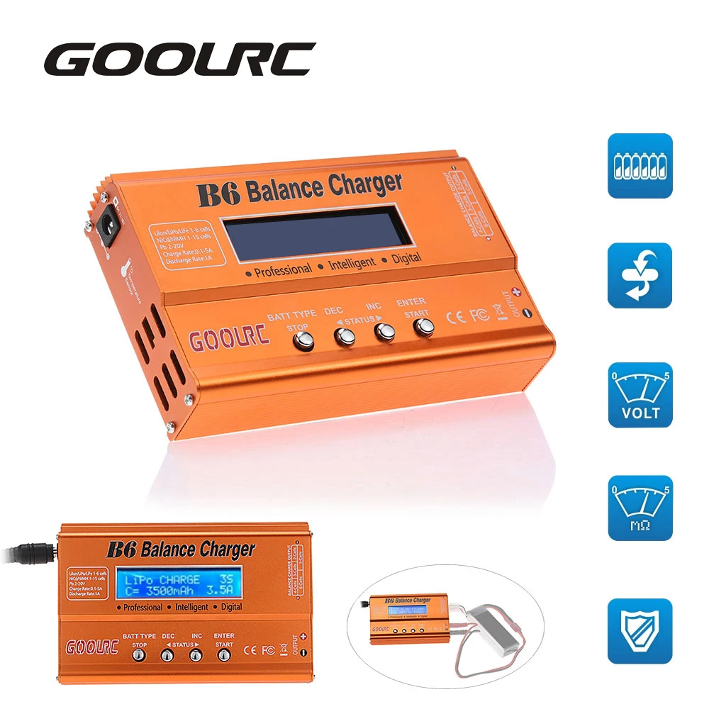 Оригинальный Радиоуправляемый Дрон GoolRC детали B6 Mini многофункциональное