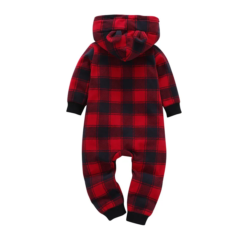 Осенне-зимняя одежда для маленьких мальчиков комбинезоны для девочек, для новорожденных, с капюшоном, мягкие, теплые, для новорожденных, Детские комбинезоны для младенцев, одежда
