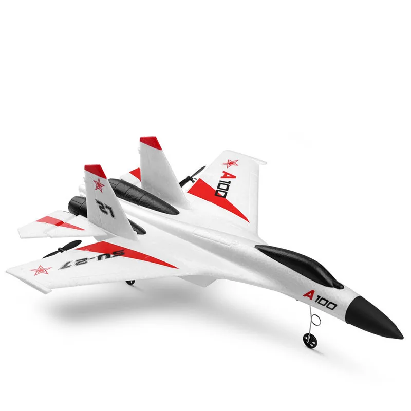 

New Products Xka100 Su-27 Fighters 11 Three-Channel Fixed-Wing Remote Control Glider like Really Airplane Model Toy