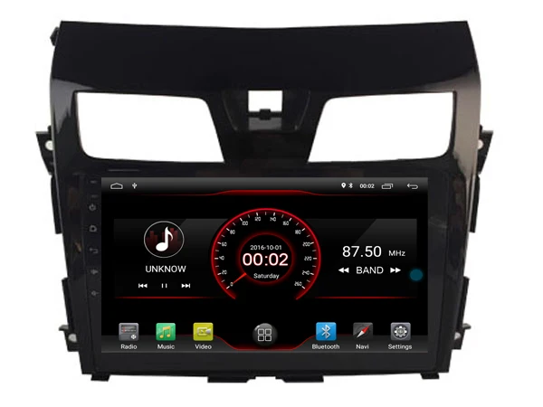 Cheap Car Android 9.0 Player for Nissan Teana 2013 tape recorder 4G Lte sim card Bluetooth GPS Radio Head Unit 2.5D IPS screen 5