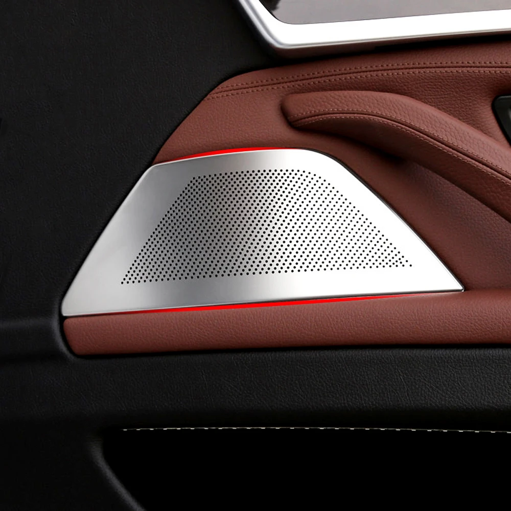 車のホーンカバー ステッカー 高品質 フロントドア ツイーター オーディオ 音楽 スピーカー パネルトリム Bmw F10 F11 5シリーズ用 Aliexpress Automobiles Motorcycles